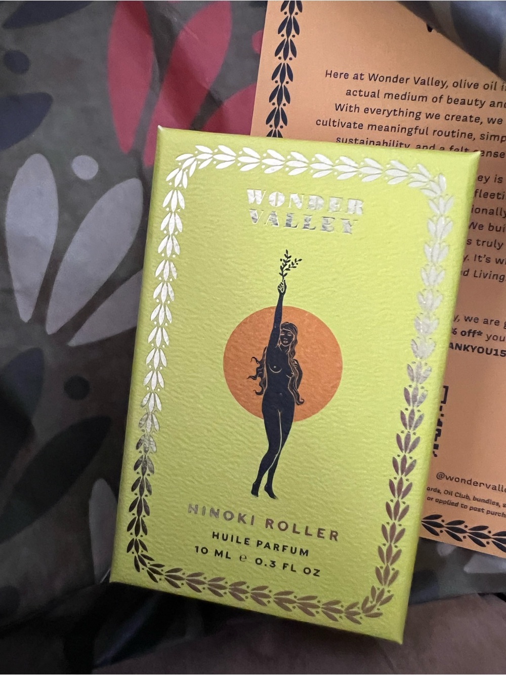 Wonder Valley Hinoki Roller - Green Scented Perfume Oil